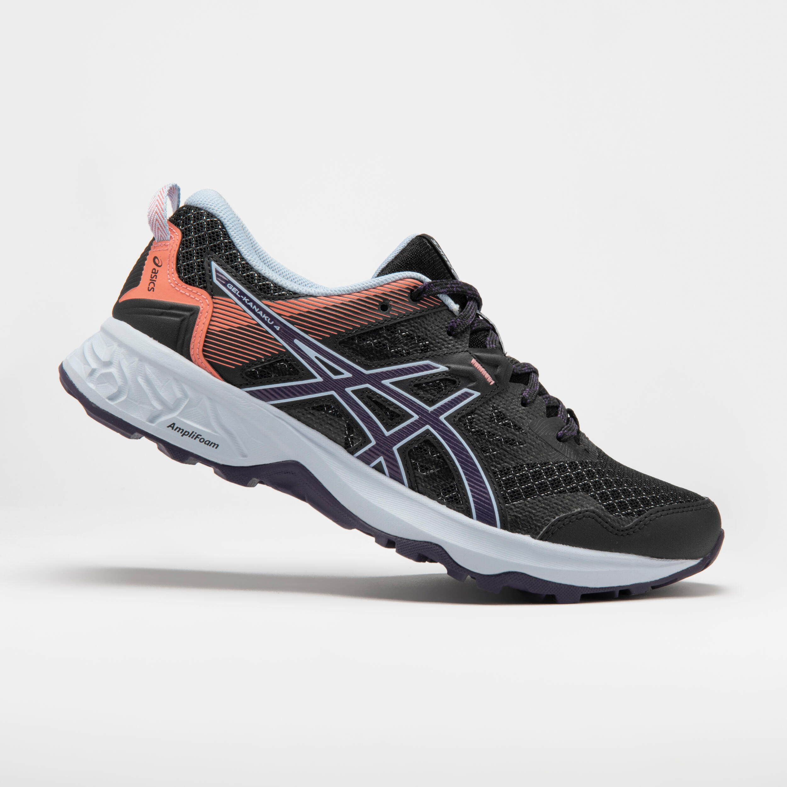 asics black runners womens