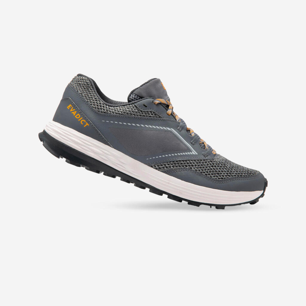 Tenis  de Trail Running para hombre	Evadict	TR		gris