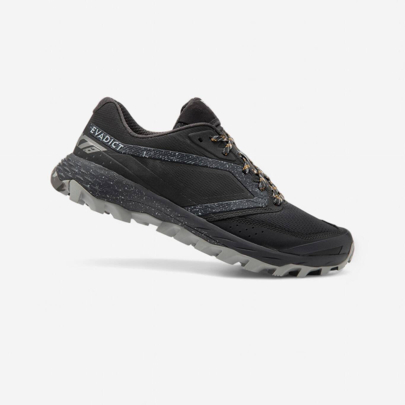 Sepatu Lari Trail Pria XT8 - Hitam Abu