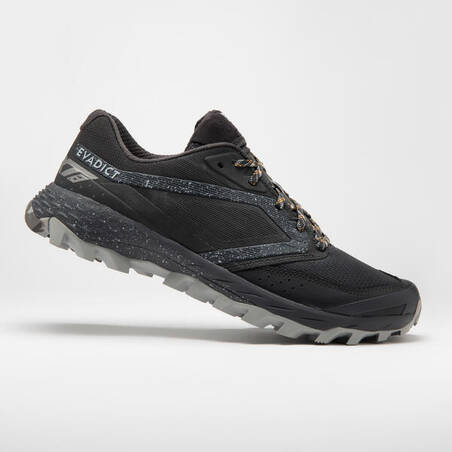 XT8 men's trail running shoes black and grey