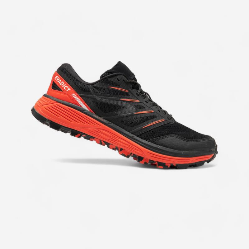 Men's Trail Running Shoe MT Cushion - black red