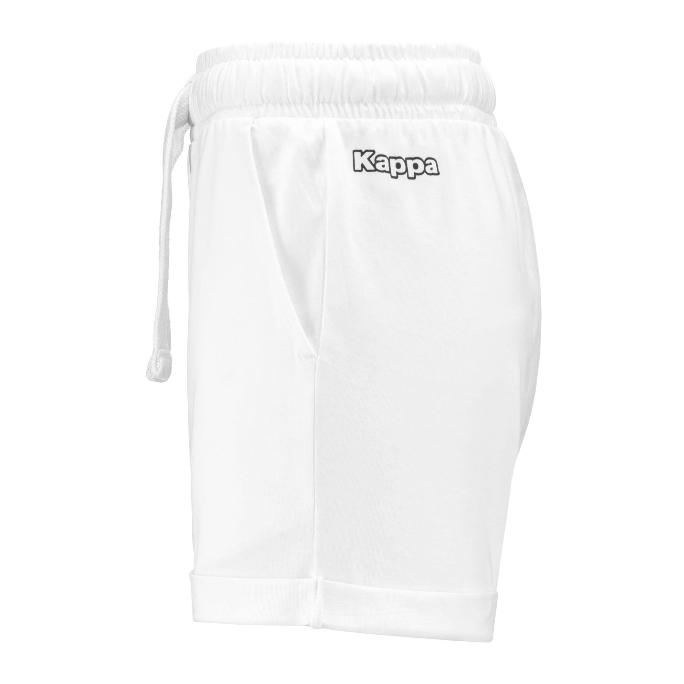 Pantaloncino donna Kappa 100% cotone bianco KAPPA | DECATHLON