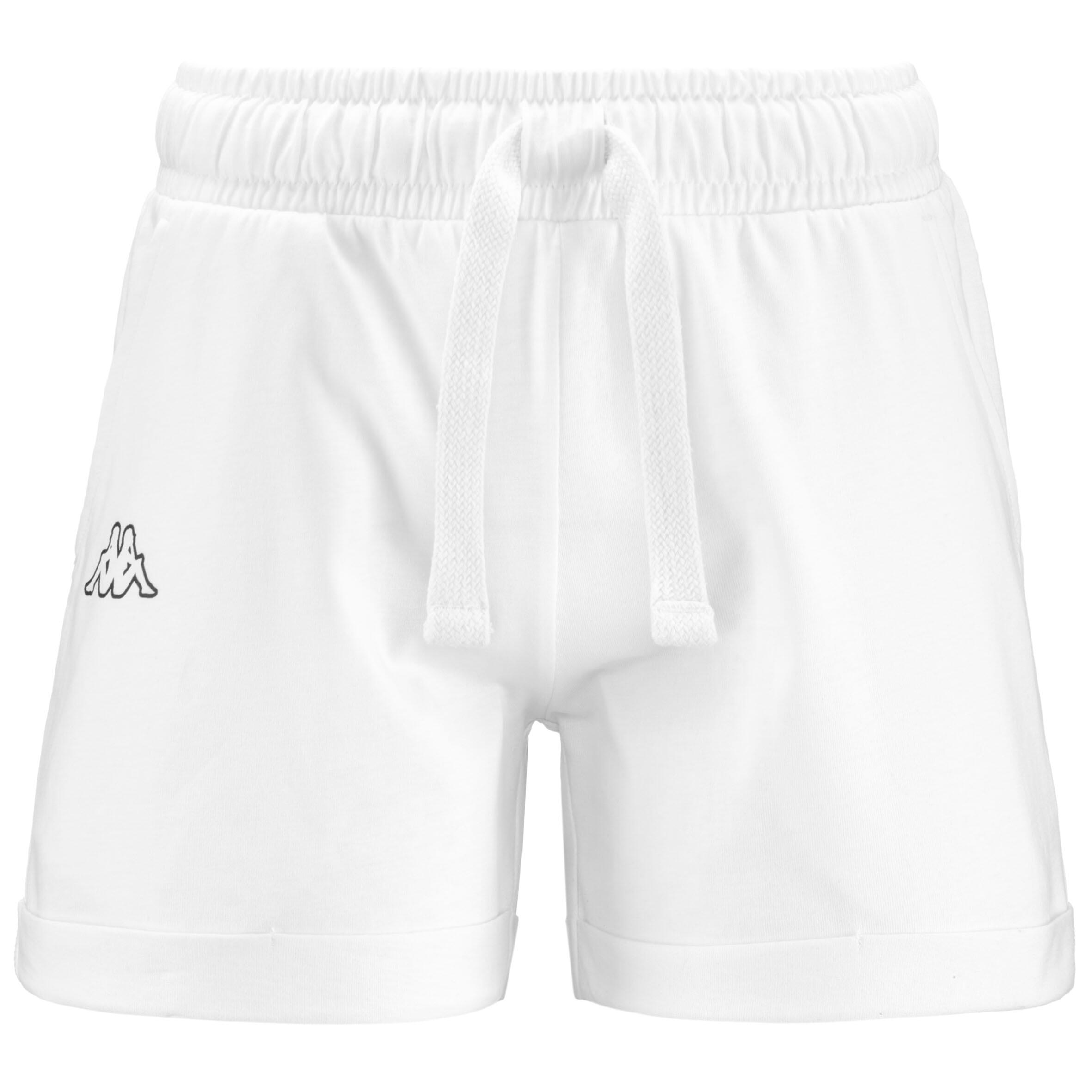 Pantaloncino donna Kappa 100% cotone bianco KAPPA | DECATHLON