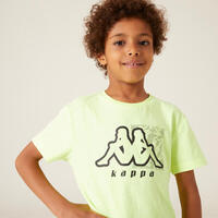 Tee shirt vert coton garçon Kappa