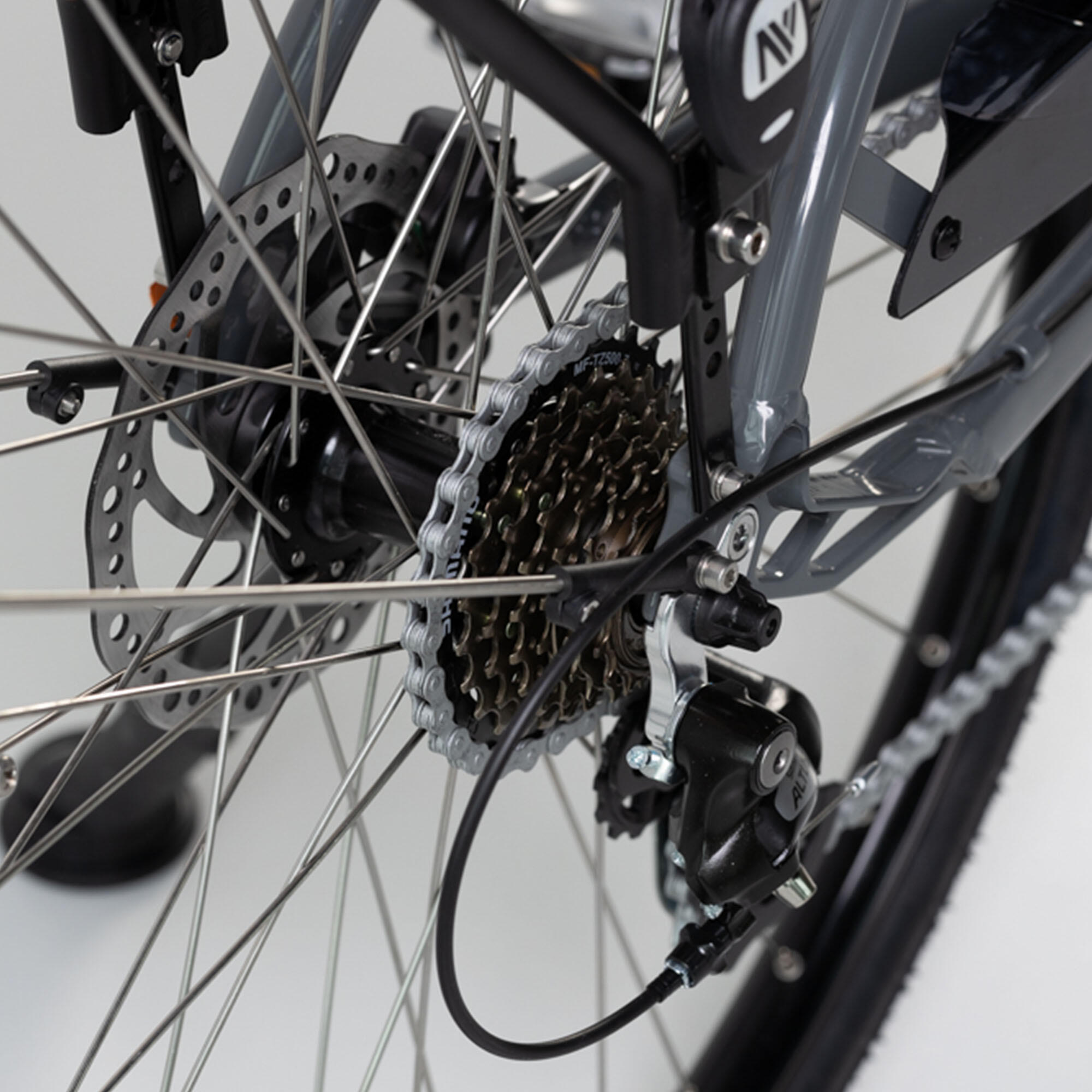 Vélo ville électrique - NEOMOUV Allegria 2 Hydraulique - Graphite 9/19