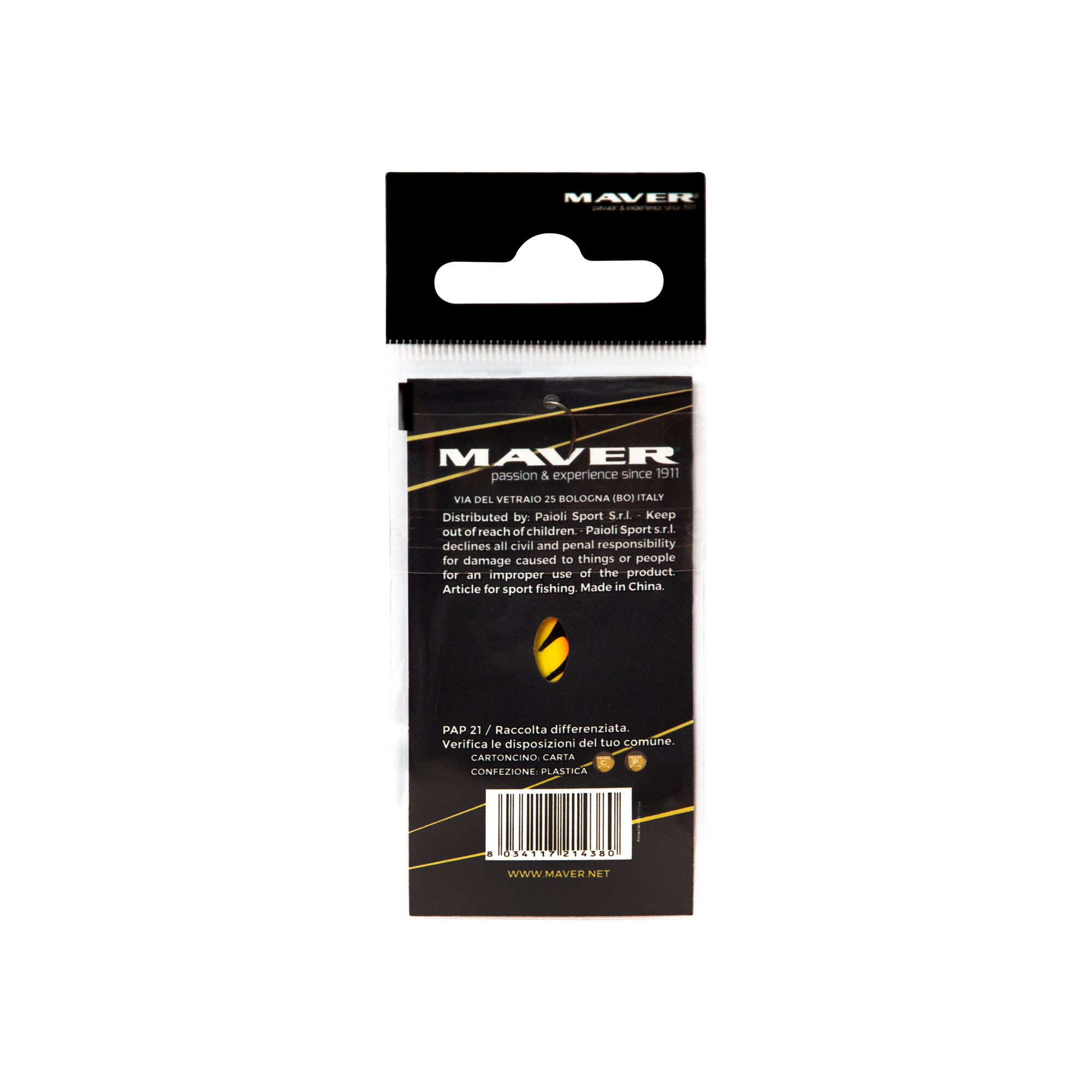 Cucchiaino ondulante spoon trout area Maver Recast Albina Spoon 2.6g 7/13