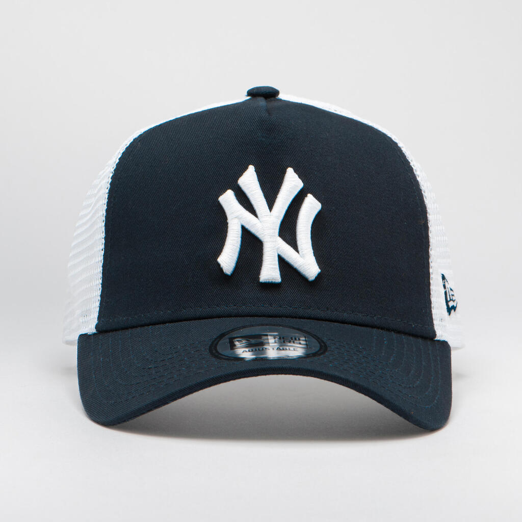 Pieaugušo beisbola cepure ar nagu MLB Ņujorkas ”Yankees”, zila/balta