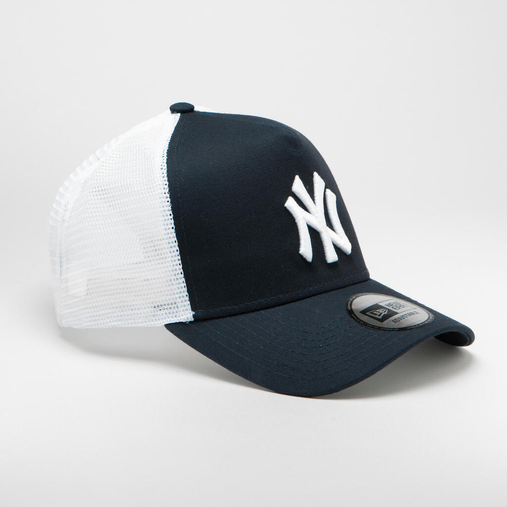 Pieaugušo beisbola cepure ar nagu MLB Ņujorkas ”Yankees”, zila/balta