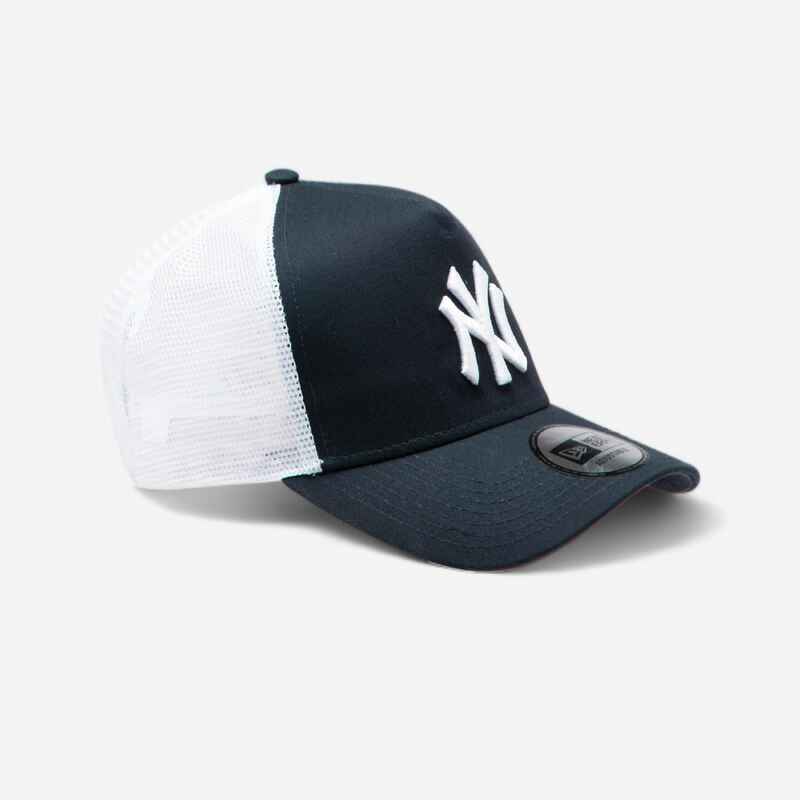 Men\'s/Women\'s MLB Baseball Cap - New York Yankees Black/White - Decathlon