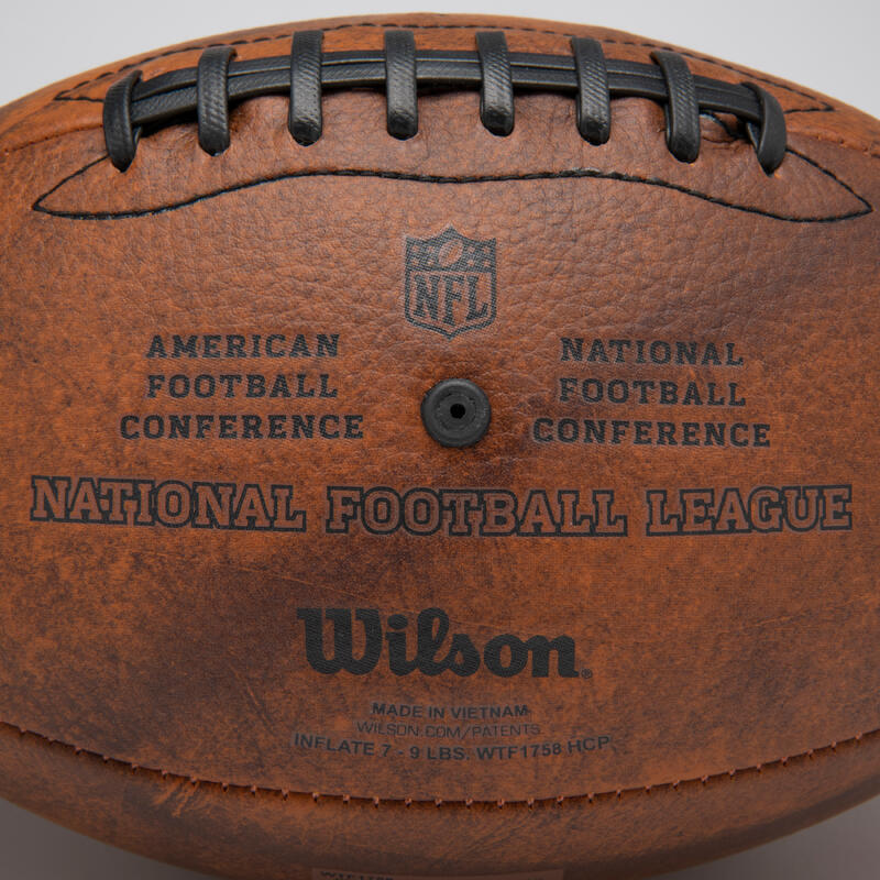 Ballon De Football Américain Super Bowl Adulte - NFL 32 TEAMS OFFICIEL Marron