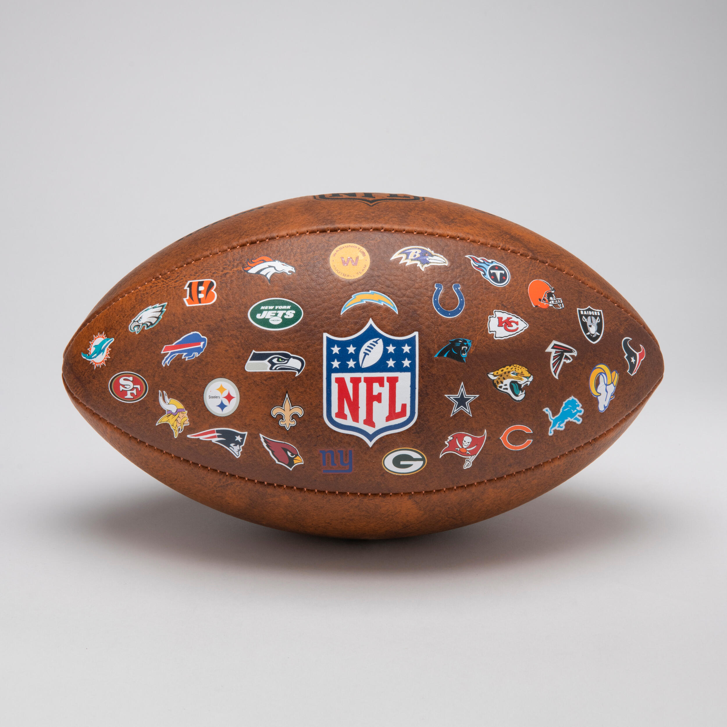 Minge fotbal american NFL 32 TEAMS Super Bowl Mărime oficială Maro Adulți Accesorii imagine 2022