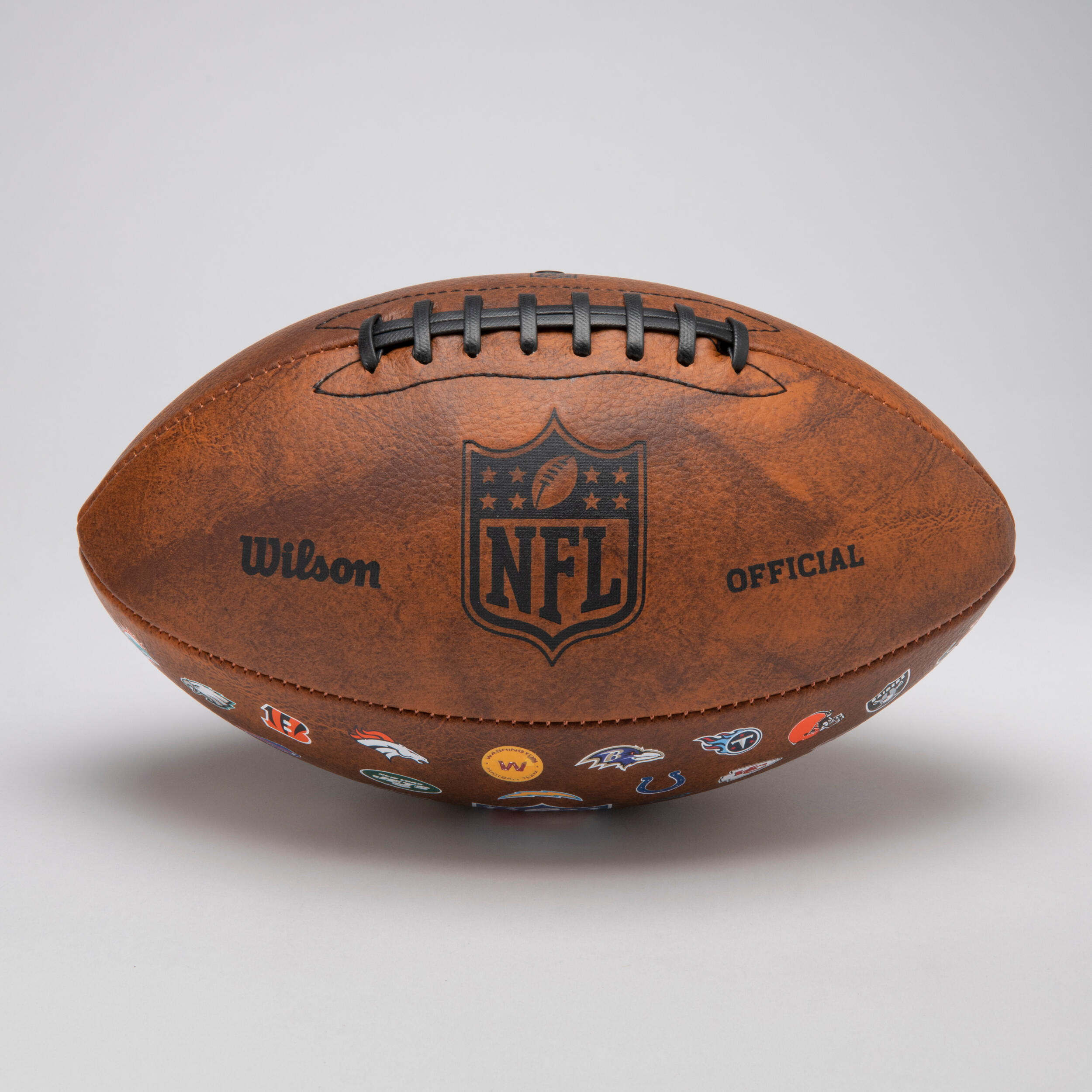 Adult American Football Super Bowl NFL 32 Teams Official - Brown 2/6