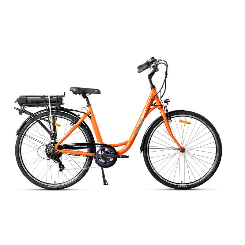 Vélo ville électrique - NEOMOUV Echinops - Orange