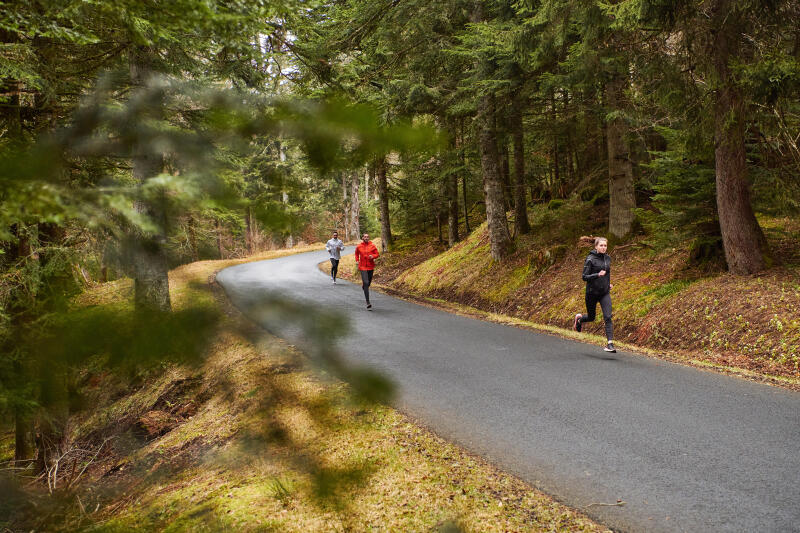 Kurtka do biegania przeciwdeszczowa damska Kiprun Rain+