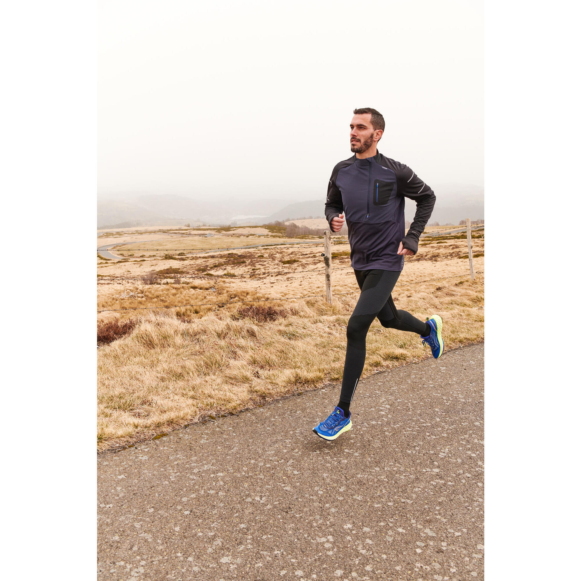 COLLANT RUNNING HOMME KIPRUN CARE NOIR KIPRUN Decathlon