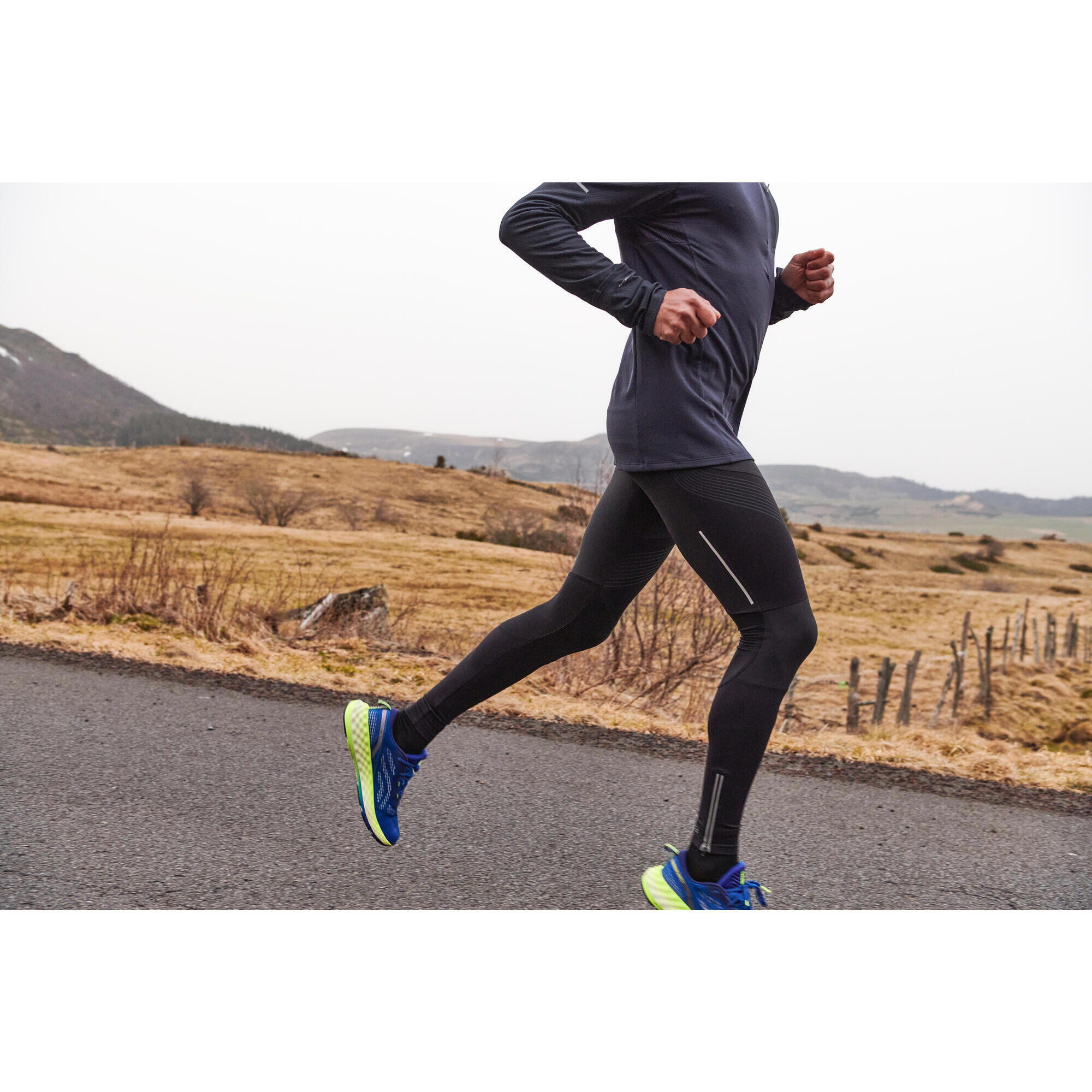 Collant de running Homme KIPRUN Run 900 Compress Noir KIPRUN Decathlon