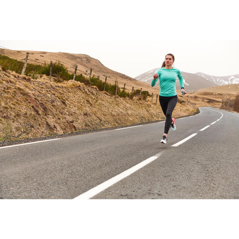 Kadın Tayt - Arazi Koşusu - Siyah - Kiprun Run 900 Light