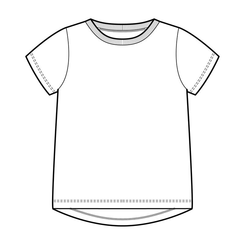 T-shirt bébé coton - Basique Blanc