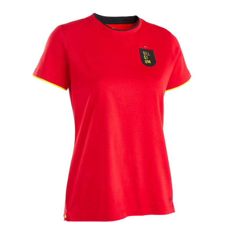 CAMISETA DE BÉLGICA FF100 MUJER 2022