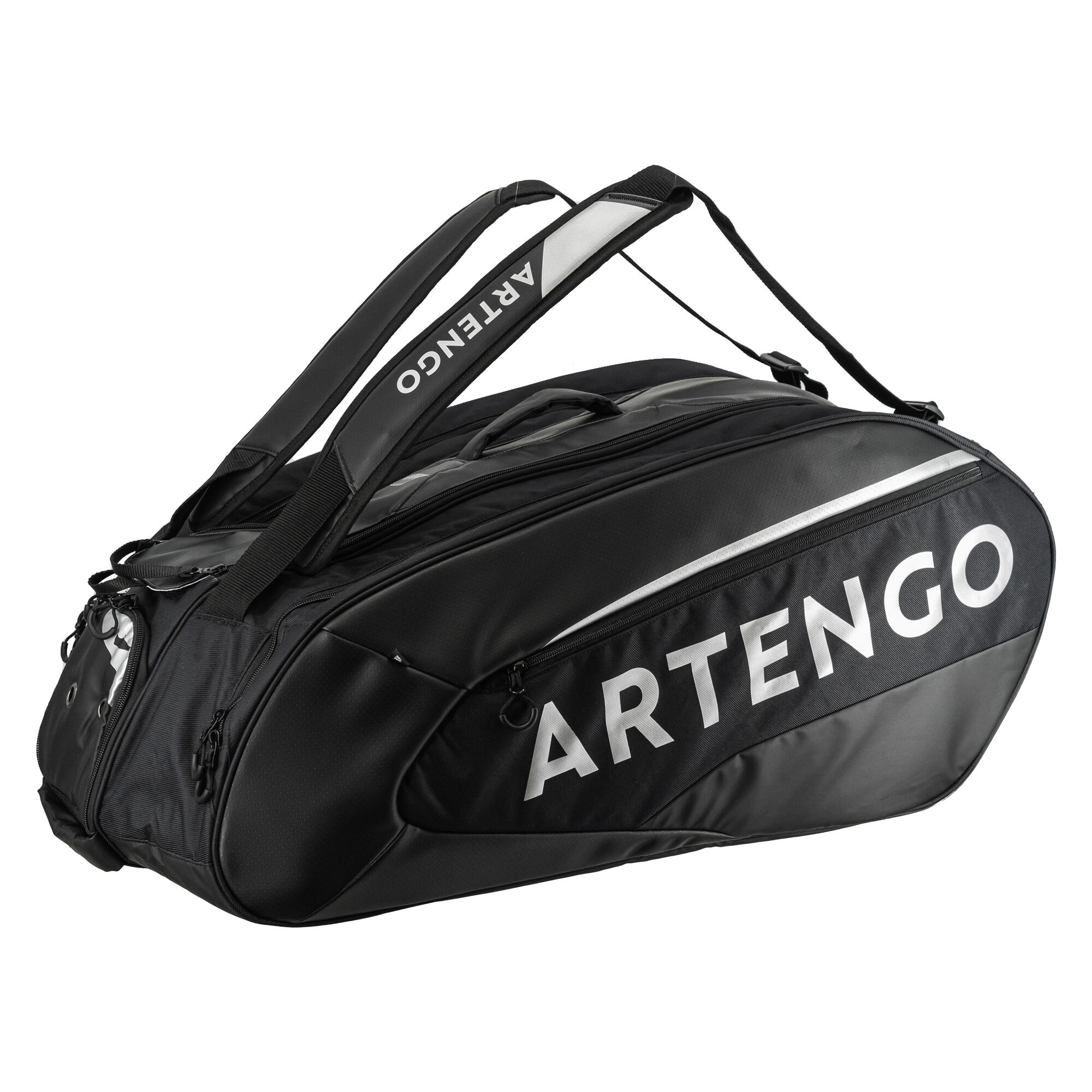 Geantă Tenis THERMOBAG Artengo 12R Pro Control Gael Monfils Negru