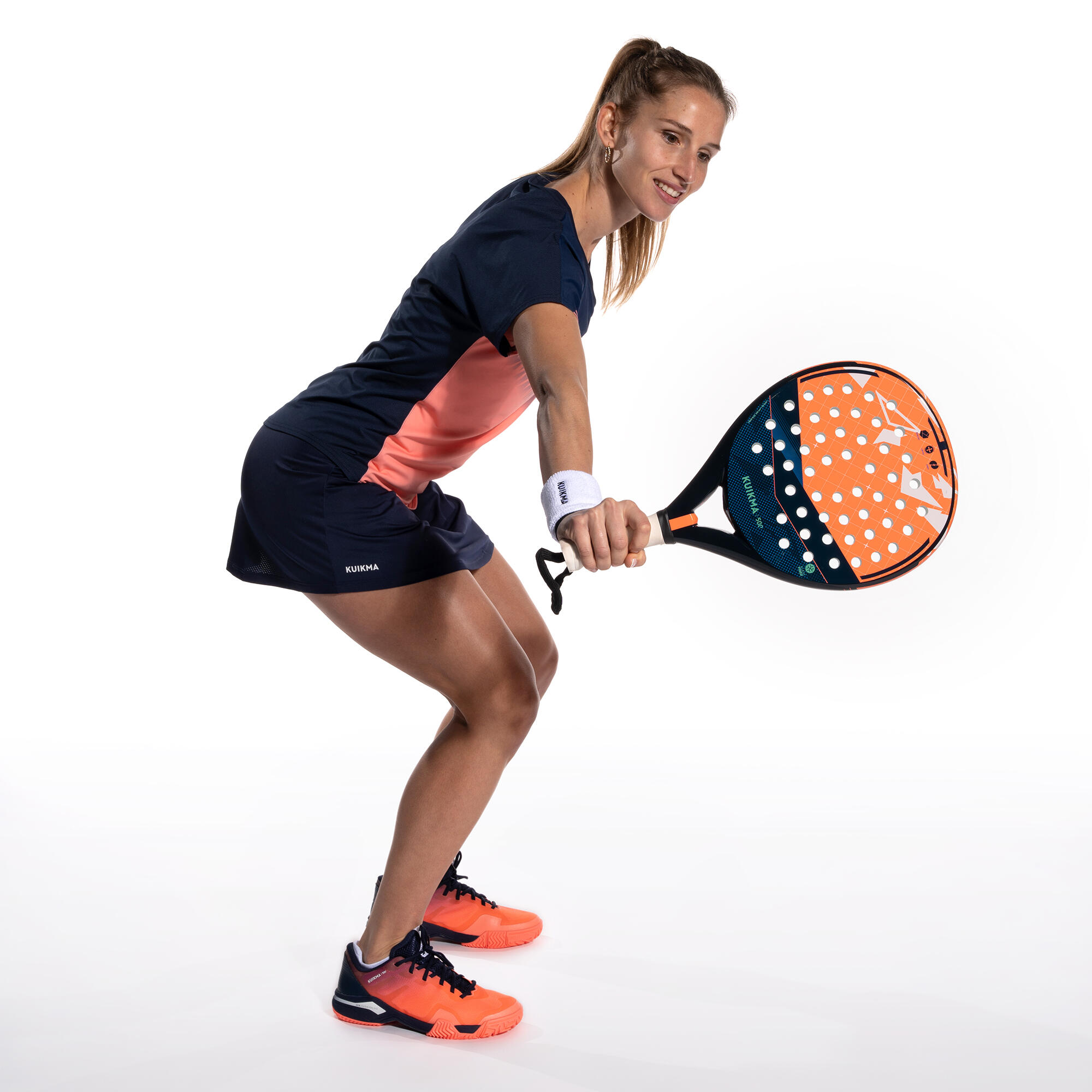 Dámské tričko na padel s krátkým rukávem PTS500 6/11