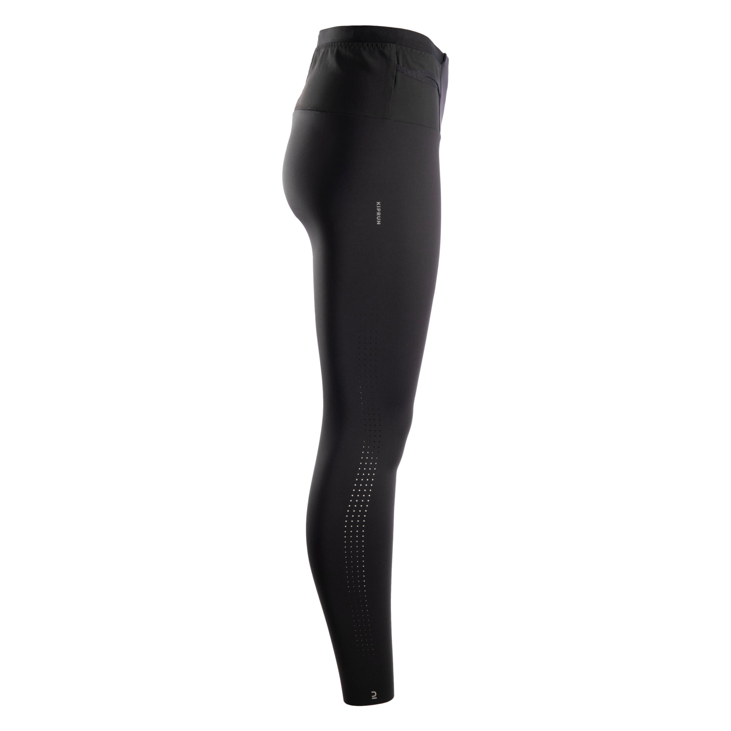 Women's Running& Trail Running Leggings KIPRUN Run 900 Light-black 25/27