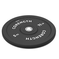 Disque bumper d'haltérophilie 5 kg, diamètre intérieur 50 mm