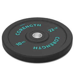 Weightlifting Bumper Disc 50 mm Internal Diameter 22 lbs