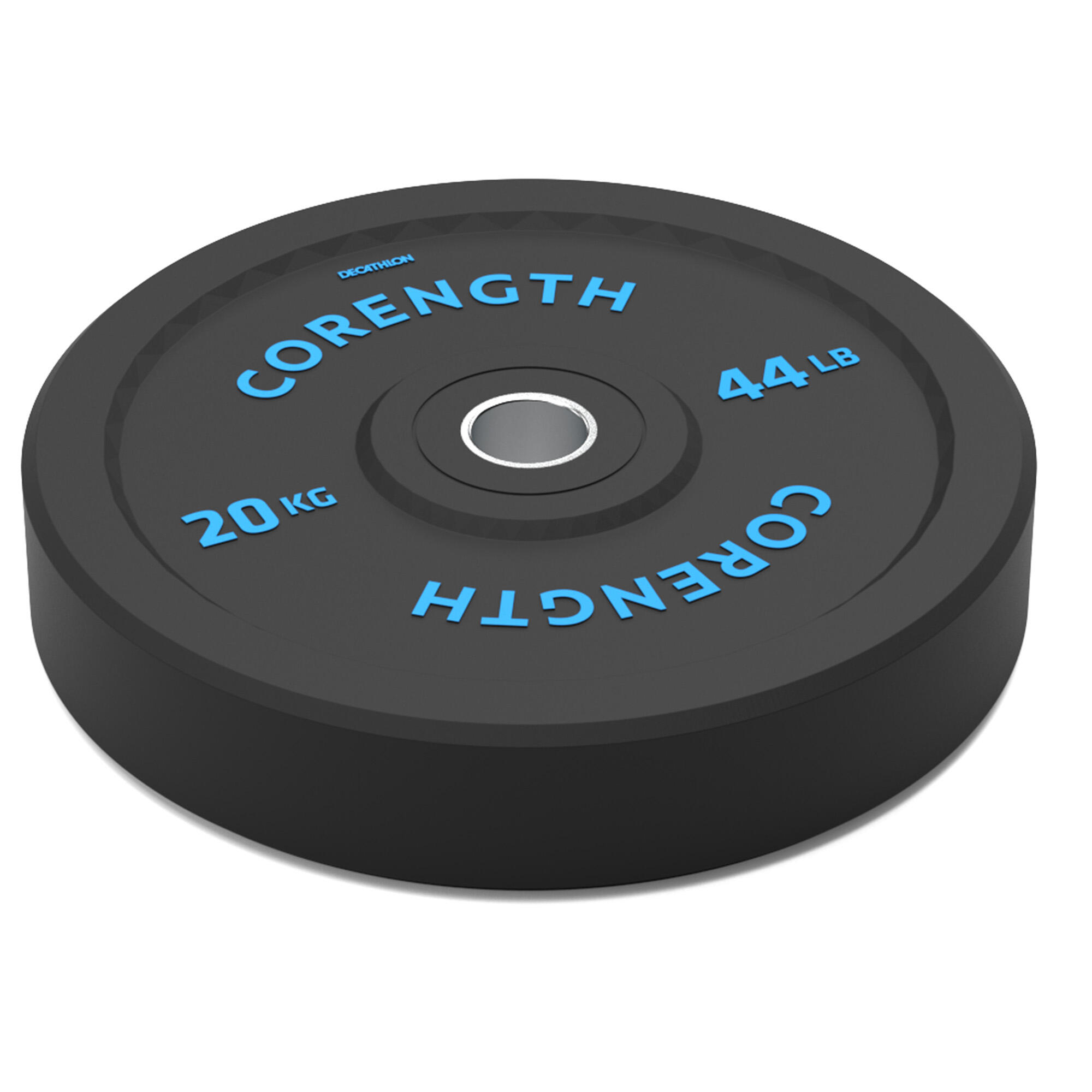 Weightlifting Bumper Disc Weight Plate 20 kg Inner Diameter 50