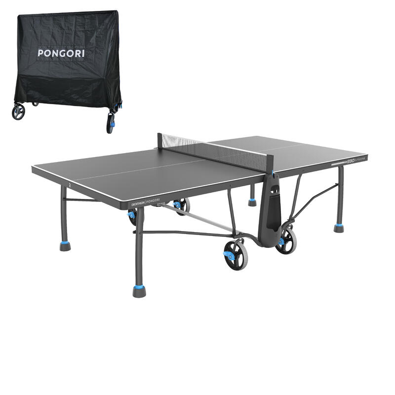 Mesa ping pong exterior plegable tablero 5 mm Pongori PPT 530.2 - Decathlon