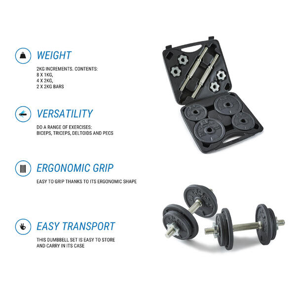20KG Weight Training Dumbbell Kit 20kg-weight-training-dumbbell-kit