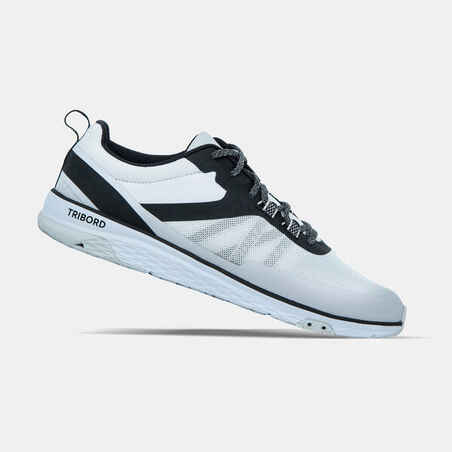 Men’s Sailing Boat Trainers Race - Grey / Black