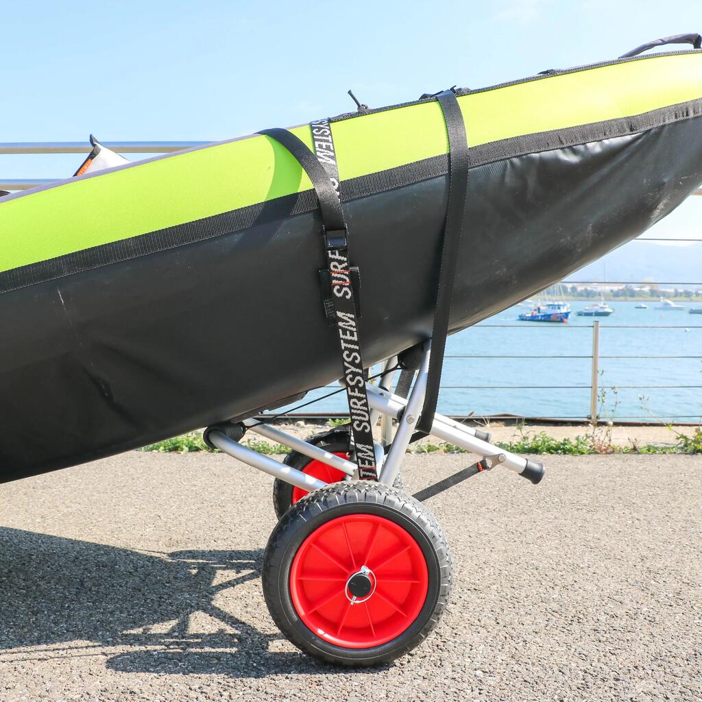 KOLICA ZA TRANSPORT KANUA/KAJAKA, SUP DASKI ILI DASKI ZA SURFOVANJE SURF SYSTEM