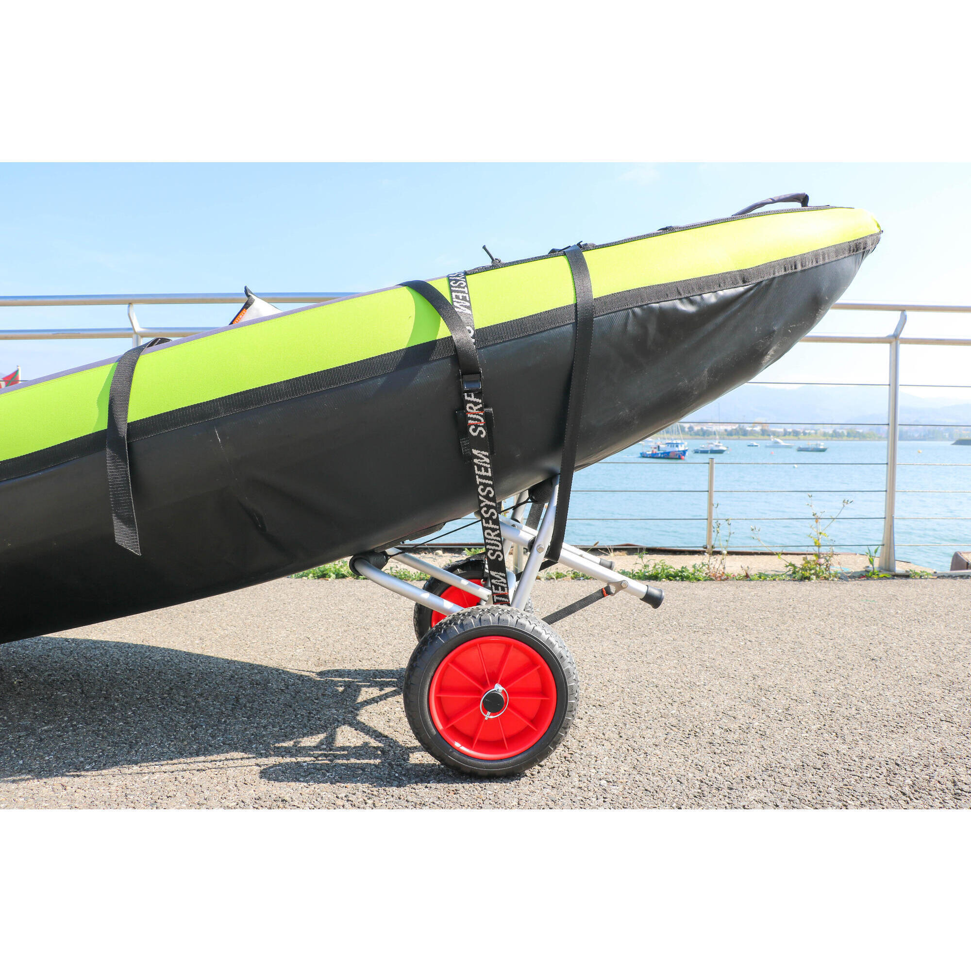 Surf System travel trolley for canoe/kayaks, SUPs or surfboards 2/4