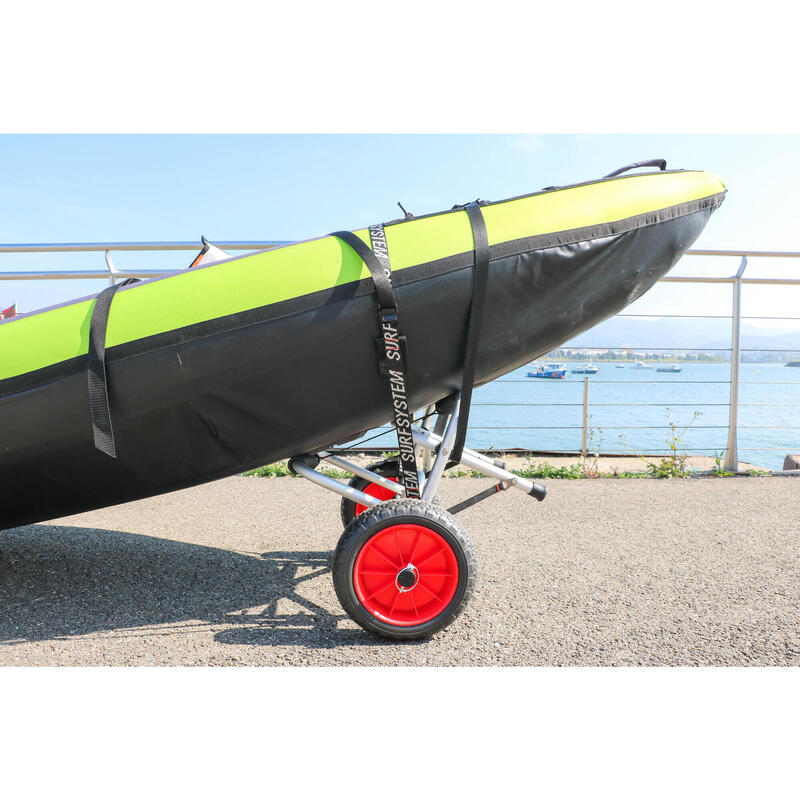 Carrito Transporte Surf System Canoa Kayak/Stand Up Paddle/Tabla Surf