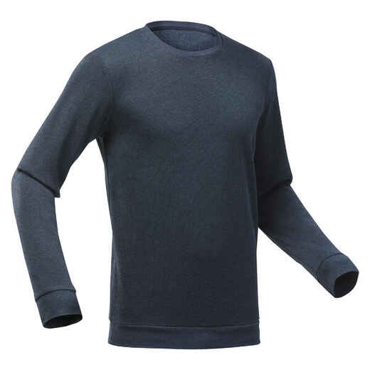 
      Vyriškas žygių megztinis apvaliu kaklu „NH150“, pilkas
  