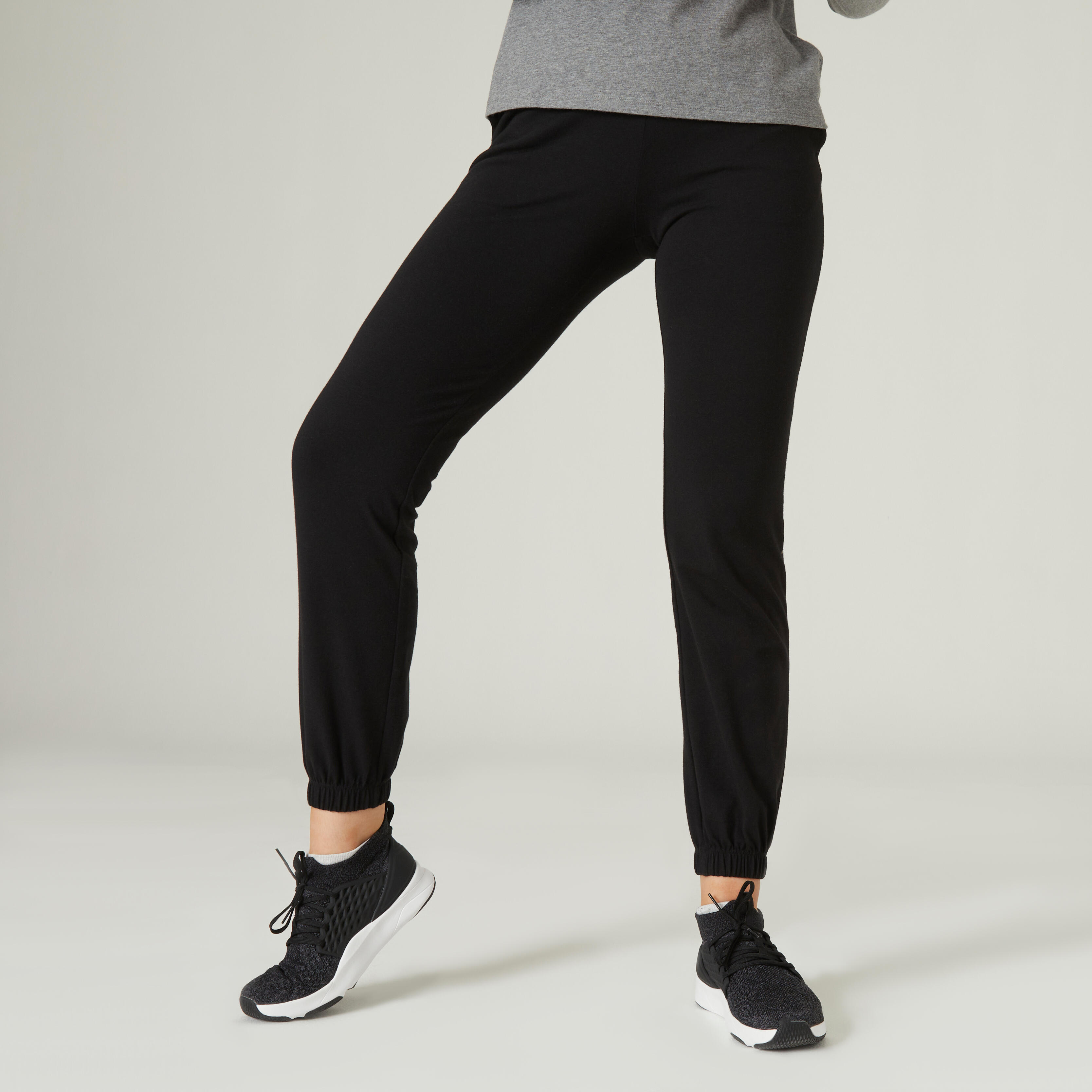 und Jogginghosen und Fitnesskleidung Trainings AG Jeans Baumwolle Trainingshose Aus Baumwolle in Weiß Damen Bekleidung Sport- Training 