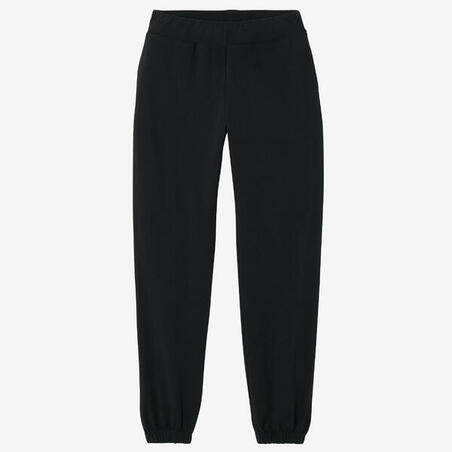 Pantalon Jogging Fitness Femme  - 100 Noir