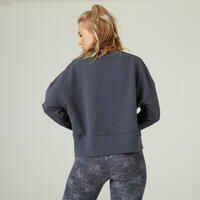 Women's Loose Fitness Sweatshirt 120 - Abyss Grey