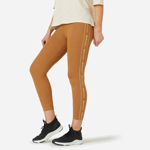 
      7/8 Leggings Fit+ - Hazelnut/Patterned
  