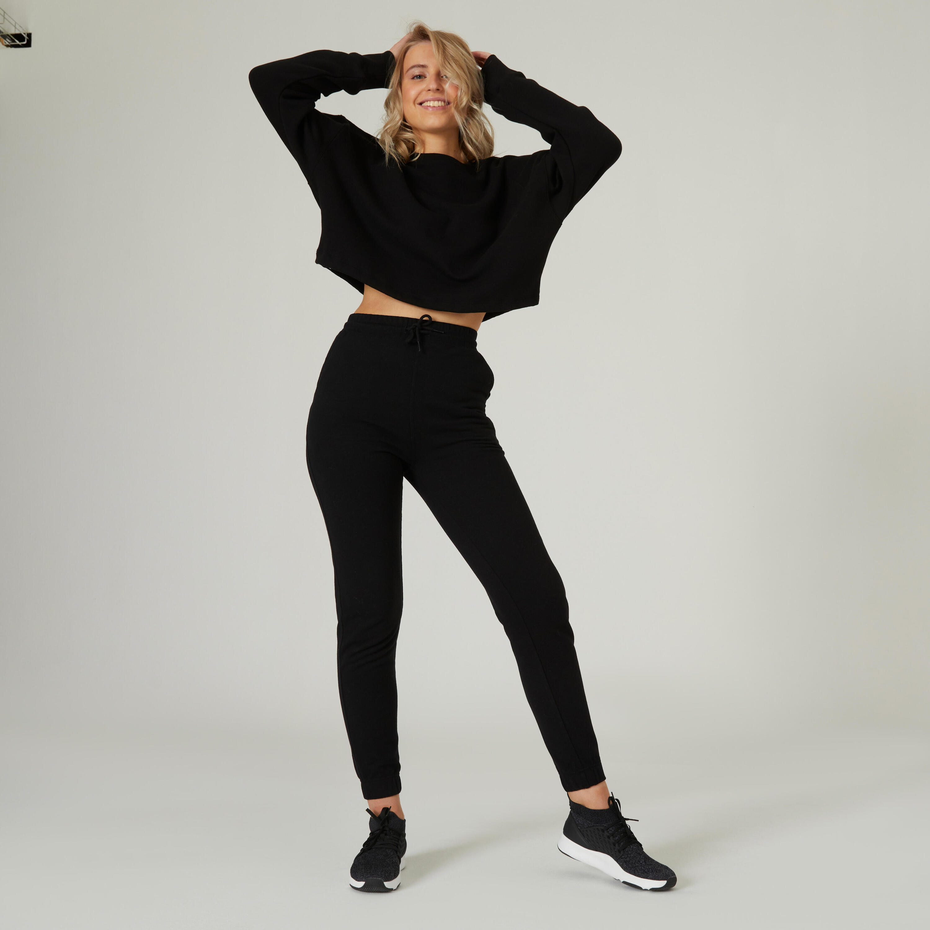 Chandail de sport femme – 520 noir 10/14