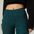 Women Gym Cotton Legging 500- Green