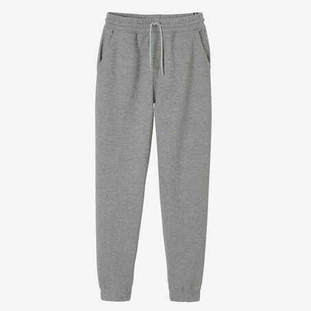 Women's Fitness Regular Cotton Bottoms Essential - Grey