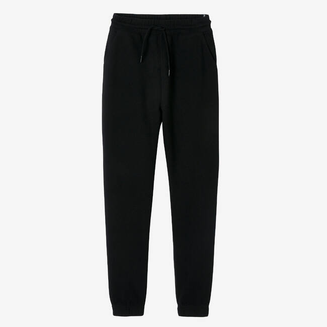 Women's Trackpant Jogger 500 For Gym- Black