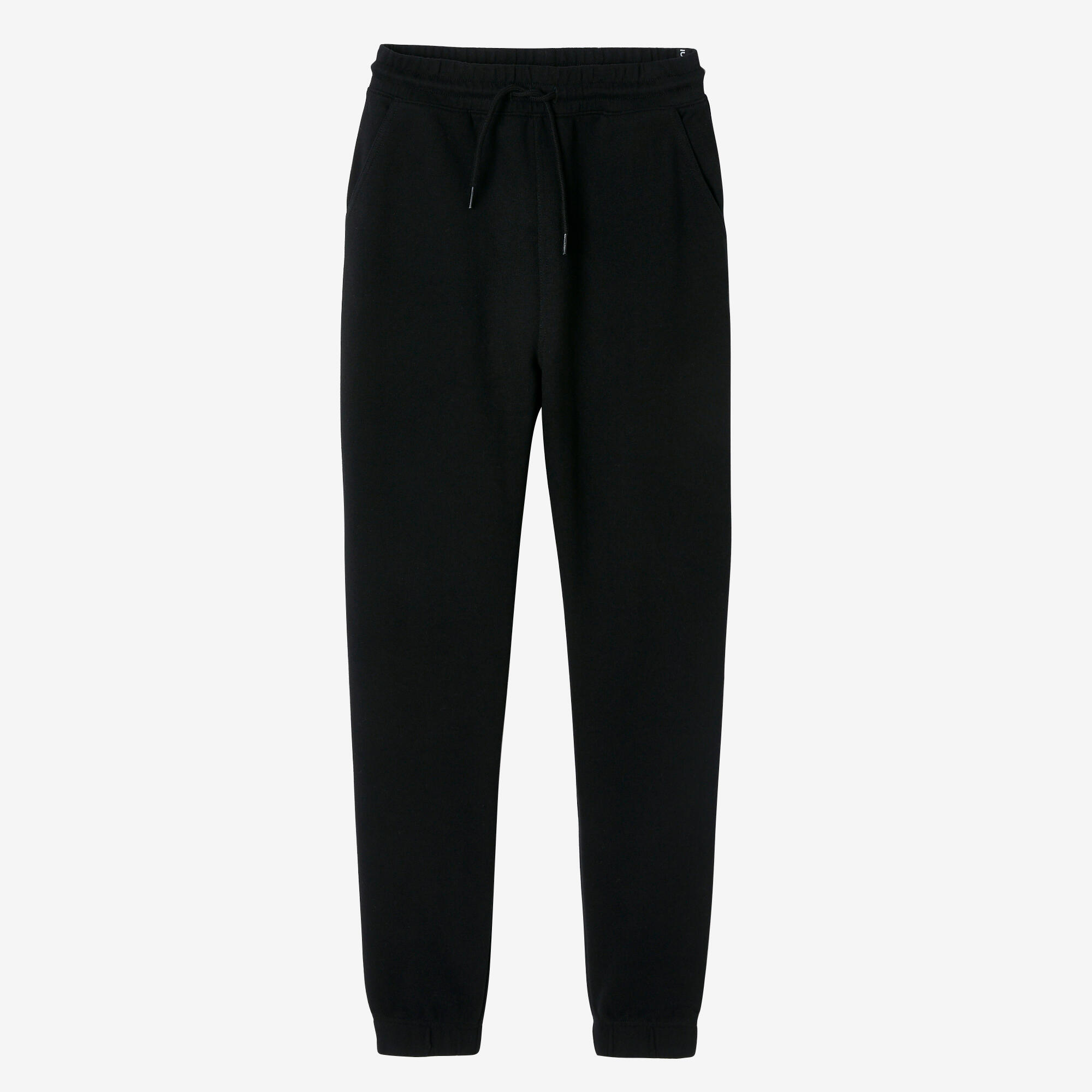 Jogginghose Fitness Regular Baumwolle Essential Damen schwarz  6/6