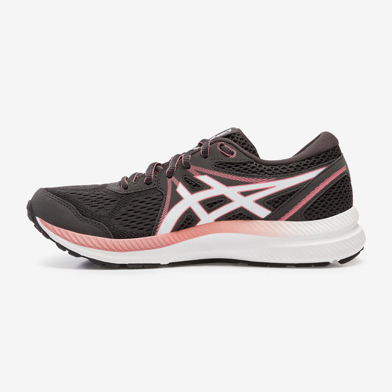 Laufschuhe Asics Damen - Gel Windhawk grau/rosa