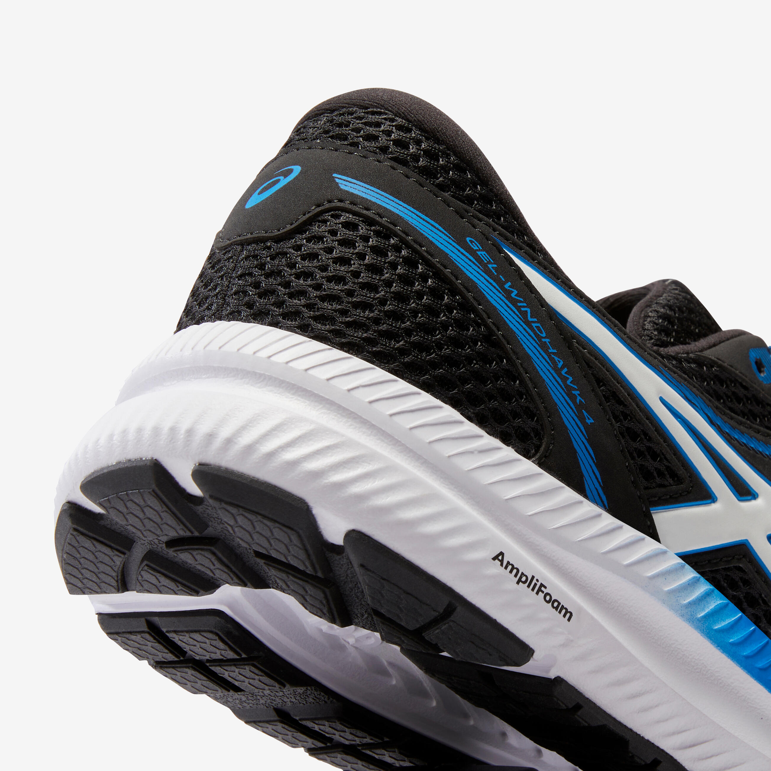 ASICS GEL WINDHAWK MEN S RUNNING SHOES BLUE WHITE BLACK Decathlon