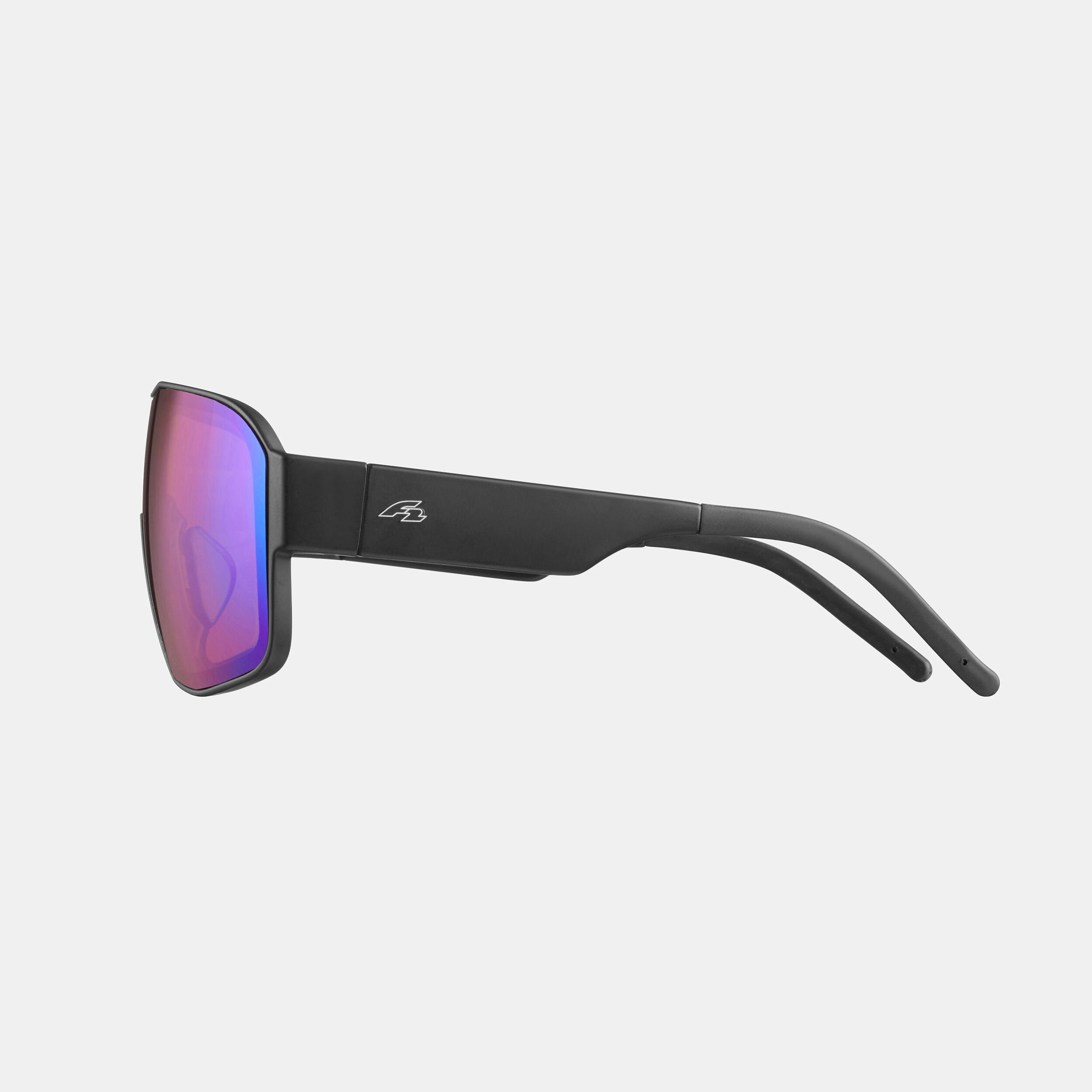 LUNETTES DE SKI ET DE SNOWBOARD F2 100 BEAU TEMPS NOIR VERT F2