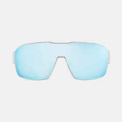 SKIING AND SNOWBOARDING GOGGLES F2 100 GOOD WEATHER - WHITE BLUE