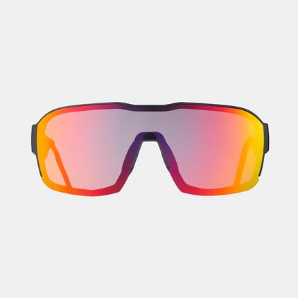 Lunettes de ski et snowboard, F2 100 BEAU TEMPS noir rouge